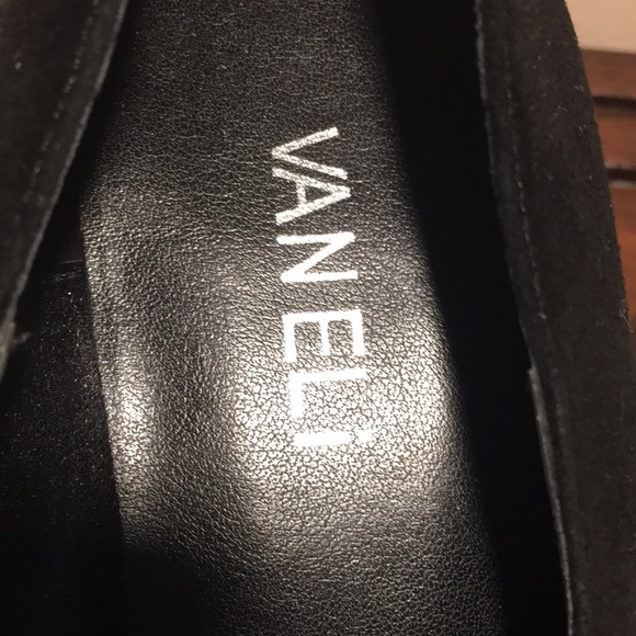 Van Eli Black suede heels - Picture 2 of 6